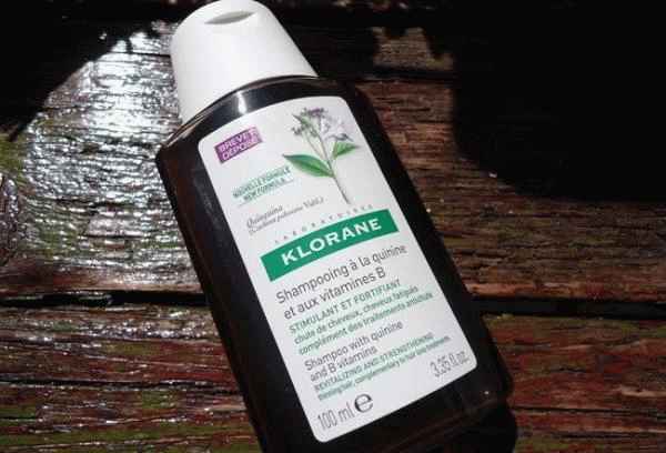 Шампунь укрепляющий Klorane с экстрактом хинина и витаминами B фото