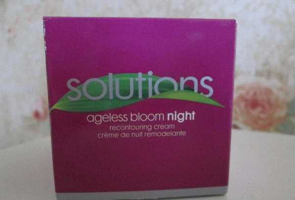 Омолаживающий ночной крем для лица Avon Solutions Цветение фото