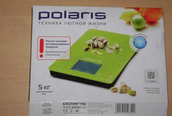 Весы кухонные электрические Polaris PKS 0524 DNG фото