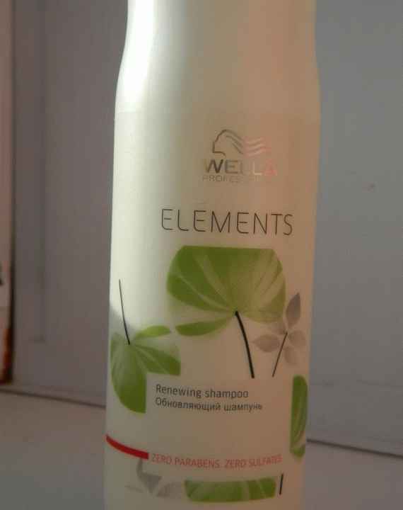 Шампунь для волос Wella Elements фото
