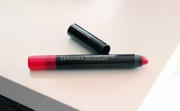 Sephora Ultra Vinyl Lip Pencil - губная помада-карандаш в оттенке 03 Vinyl Raspberry фото