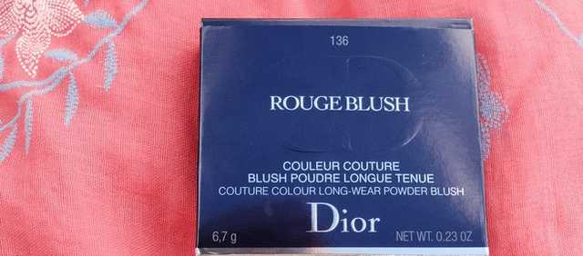 Dior Rouge Blush Couture Colour Long-Wear Powder Blush  фото