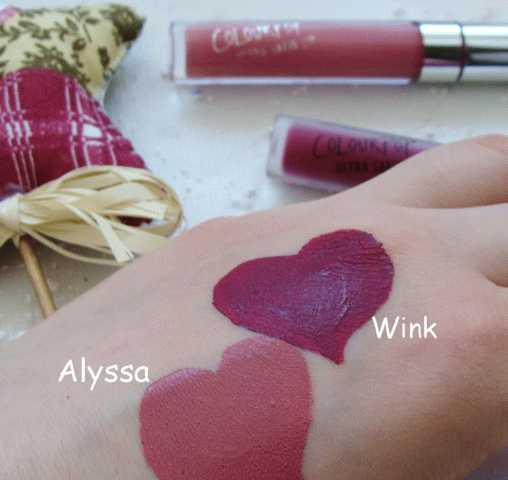 Две сатиновые помады - ColourPop Ultra Satin Lip. Оттенки Alyssa и Wink фото