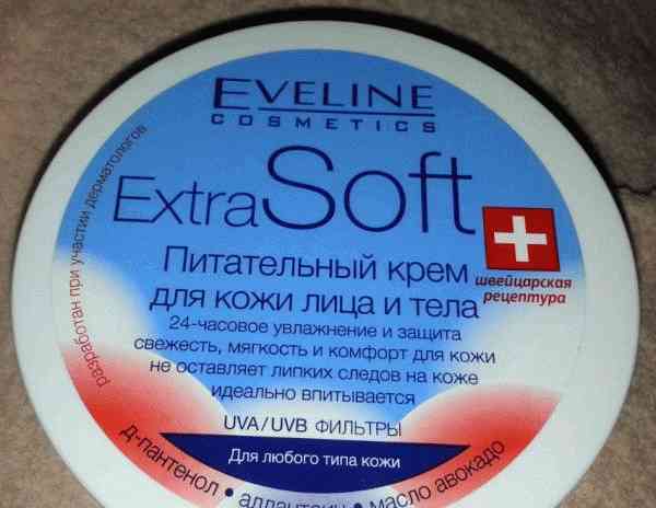 Питательный крем для кожи лица и тела Eveline Cosmetics Extra Soft фото