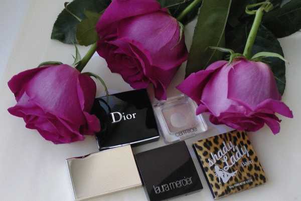 Светлые оттенки теней от Dior, Laura