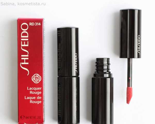 Shiseido Lacquer Rouge  фото