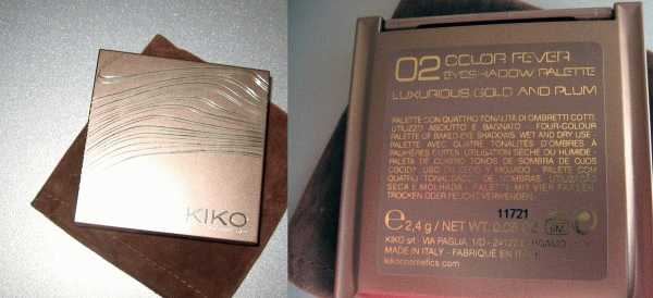 Драгоценные оттенки в Kiko Makeup Milano Eyeshadow Palette 02 фото