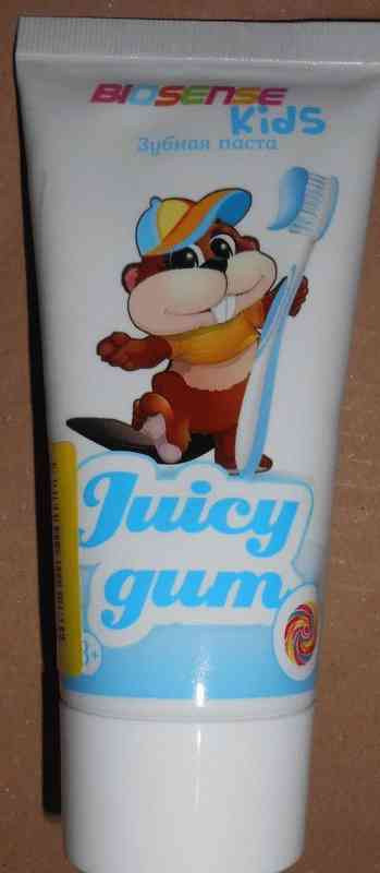 Детская зубная паста Biosense Kids Juicy gum фото