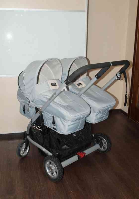 Детская коляска для двойни Valco Baby Zee Spark Duo фото