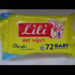 Влажные салфетки Lili wet wipes Classic 