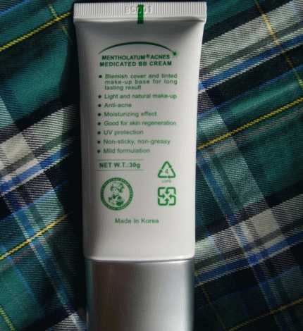 Mentholatum Medicated Anti-Acne BB Cream Spf20 - увлажняющий бб-крем для проблемной кожи фото
