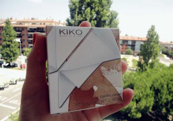 Деликатный шиммер Kiko Origami Petal