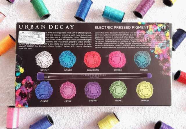 Urban Decay Electric Pressed Pigment Palette  фото