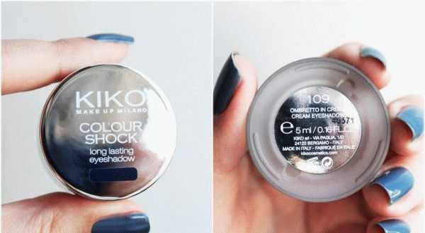 Kiko Colour Shock long lasting eyeshadow #109 &quot;Pentagram Navy&quot; фото