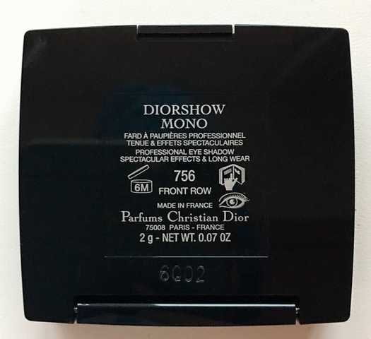 Dior Diorshow Mono Lustrous Smoky  фото