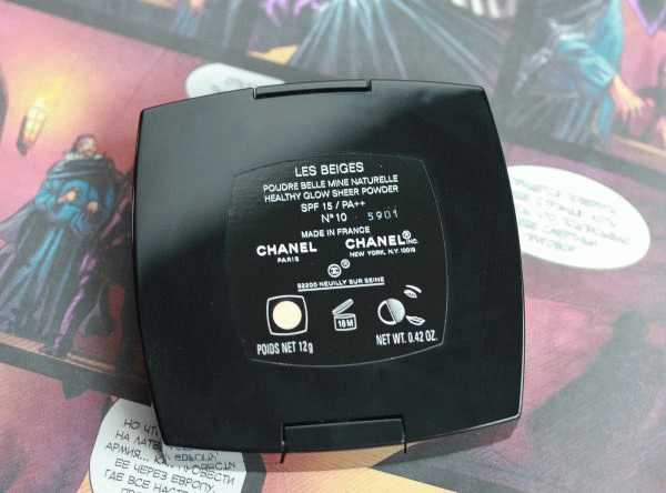 Chanel Les Beiges Healthy Glow Sheer Powder SPF 15 PA++  фото