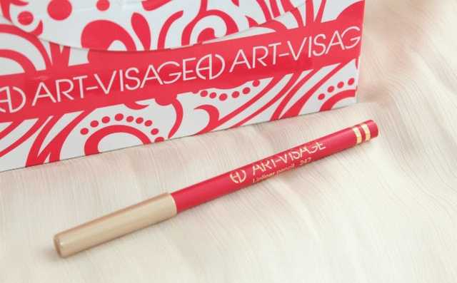 Контурный карандаш для губ Art-visage lipliner pencil 247 - идеальный красный фото