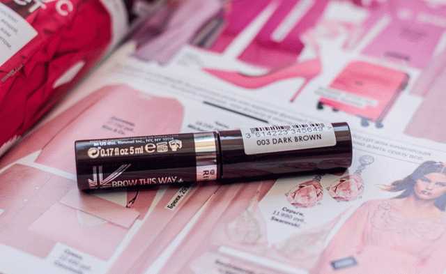 Rimmel Brow Styling Gel with Argan oil &quot;Brow this way&quot; #003 Dark Brown фото