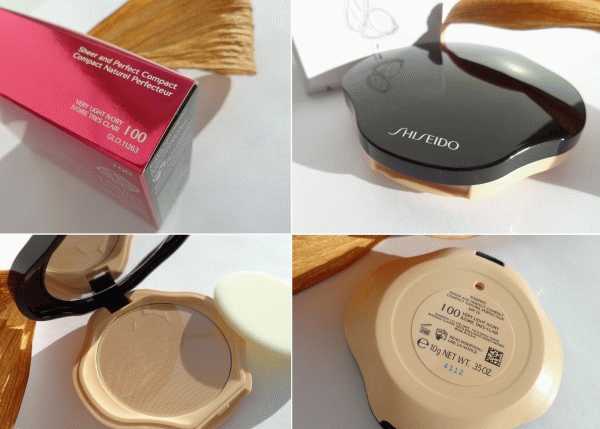 Shiseido Sheer And Perfect Compact Foundation SPF 15  фото