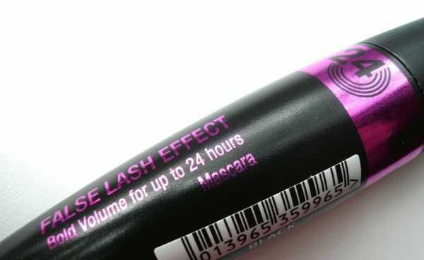 Max Factor False Lash Effect Bold Volume For Up To 24 hours Mascara. Black. Тушь с эффектом накладных ресниц фото