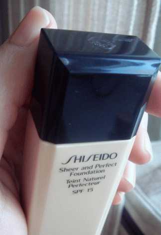 Мои тональные основы Shiseido фото