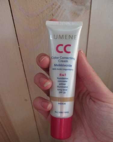 Lumene CC Color Correcting Cream With Arctic Lingonberry 6 in 1 SPF 20  фото
