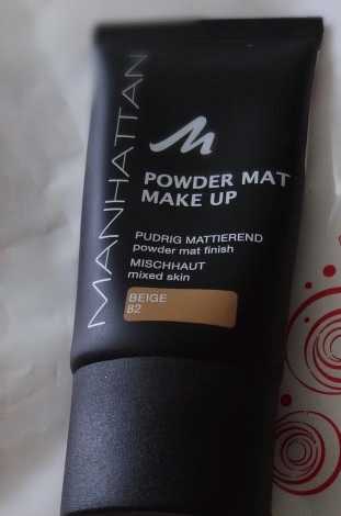 Manhattan Powder Mat Make up #82 Тональный крем с эффектом пудры фото