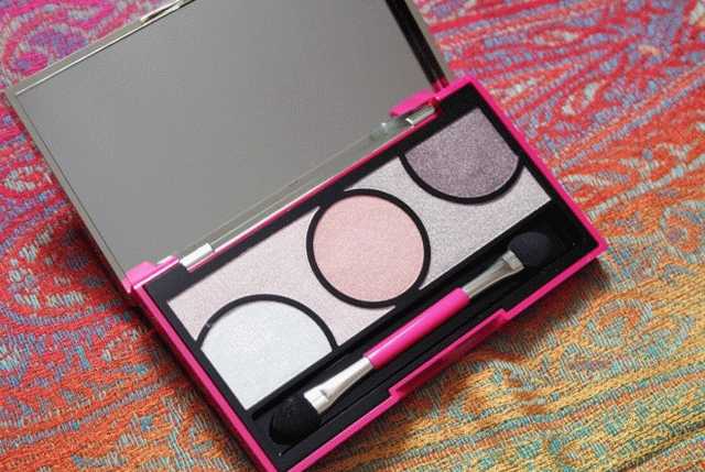 Розовая нежность с Pupa Dot Shock Eyeshadow Palette фото