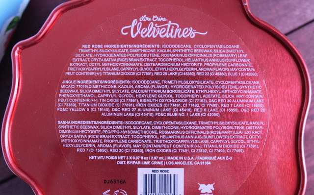 Lime Crime Red Velve-tins фото