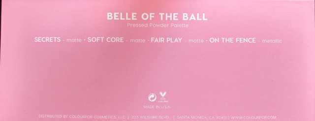 ColourPop Pressed Powder Shadow Palette - Belle of the Ball фото