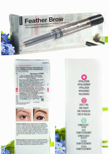 Physicians Formula Eye Booster Feather Brow Fiber &amp; Highlighter Duo Brunet фото