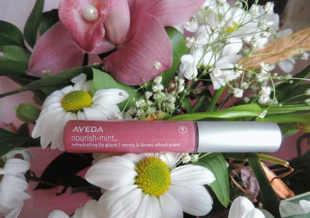 Aveda Nourish-mint Rehydrating lip glaze