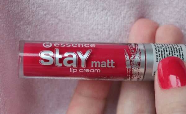Essence Stay Matt lip cream, оттенок 02
