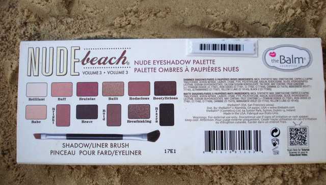 Все на пляж! Обзор и макияжи с палеткой теней для век The Balm Nude beach фото