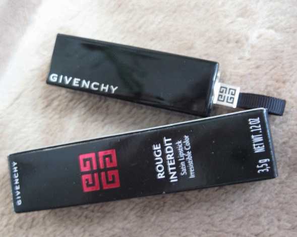 Givenchy Rouge Interdit Satin Lipstick Irresistible Color  фото