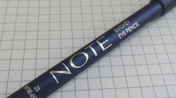 Note Smokey Eye Pencil Waterproof Long Lasting 02 Deep Blue фото