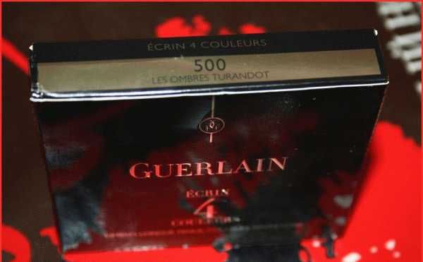 Guerlain Guerlain Ecrin 4 Couleurs Long-Lasting Eyeshadows  фото