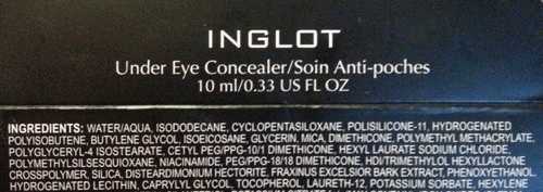 Мой новый фаворит среди консилеров: Inglot under eye concealer soin anti-poches №96 фото