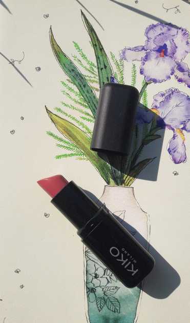 Две подруги из летней косметички Kiko Fusion Smart lipstick и The Saem Kissholic G lips?ick фото