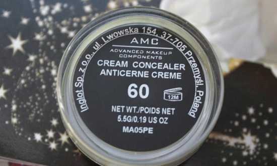 Маскируем красноту с Inglot AMC Cream Concealer 60 фото